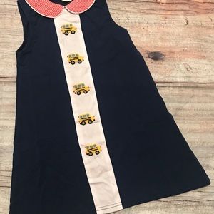 SMOCK BACK TO SCHOOL SCHOOL BUS 🚌 DRESS